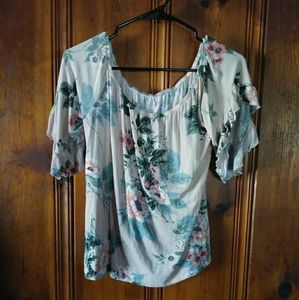 Floral Off Shoulder Top